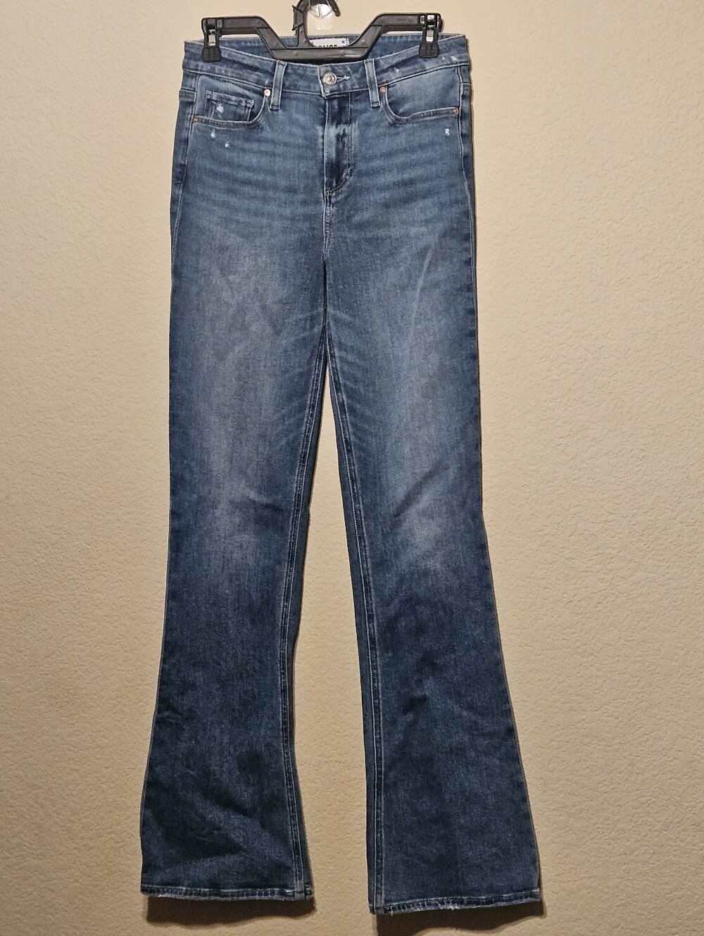 Paige Classic Women's Blue Flare Jeans